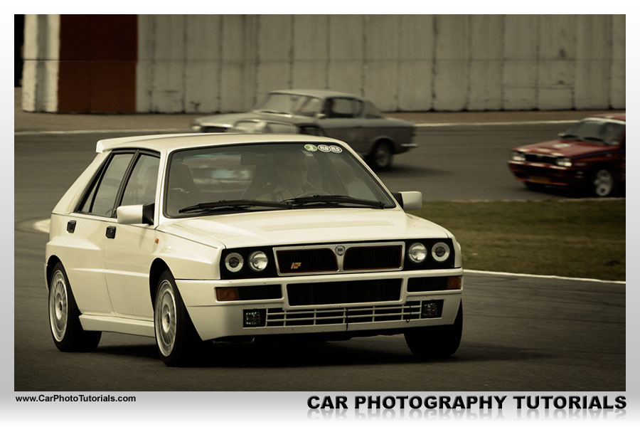  can be applied to shots of much more modern cars like this Lancia 