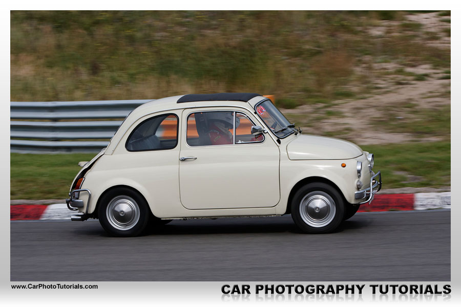 For instance when we shoot a classic car like the Porsche or the Fiat on