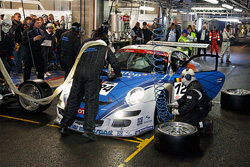 Pit lane action shots always look great, especially at night.